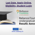 Reliance Foundation Scholarships 2023-2024: Last Date, Eligibility,  Benefits